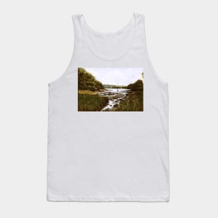 CREEK OFF THE RIVER DART, DITTIDHAM, DEVON Tank Top